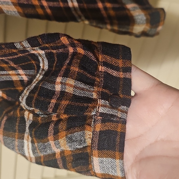 Madewell Plaid Gauze Double Tie Wrap Top Size XS - Picture 10 of 13